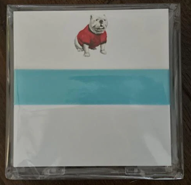 Bulldog Square Desk Set