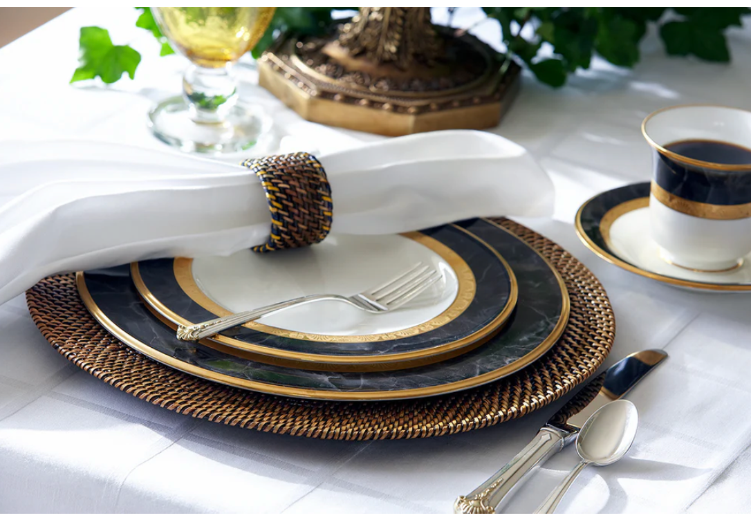 Calaisio Plate Charger Round, 13" Diameter, Set of 4