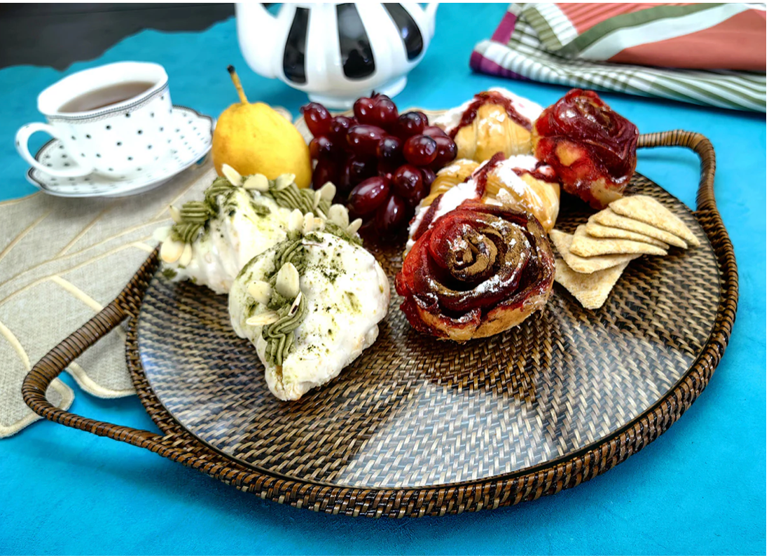Calaisio Round Glass Tray