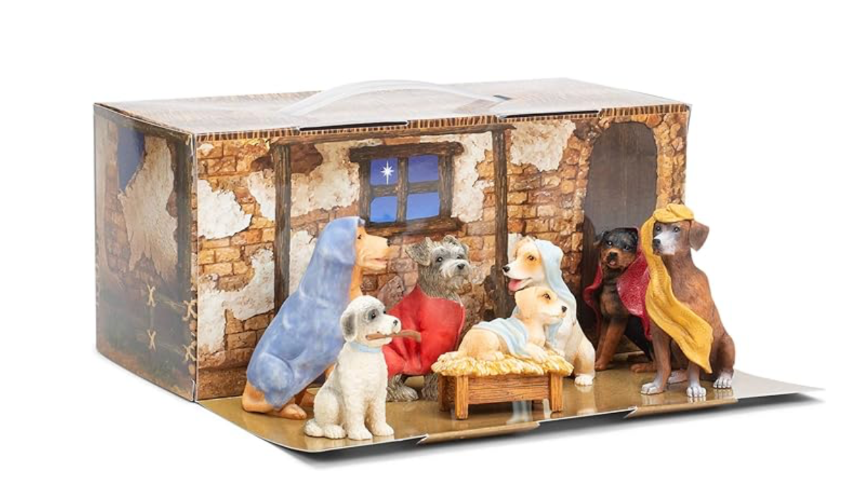 Canine Nativity Set