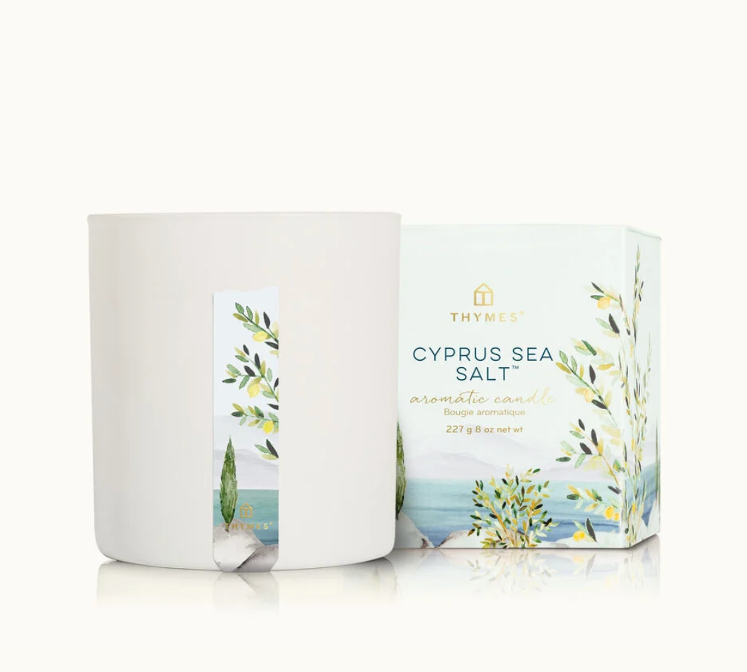 Cyprus Sea Salt Poured Candle