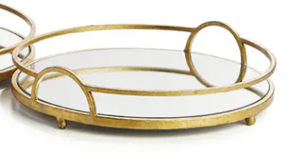 Hudson Mirrored Decorative Tray