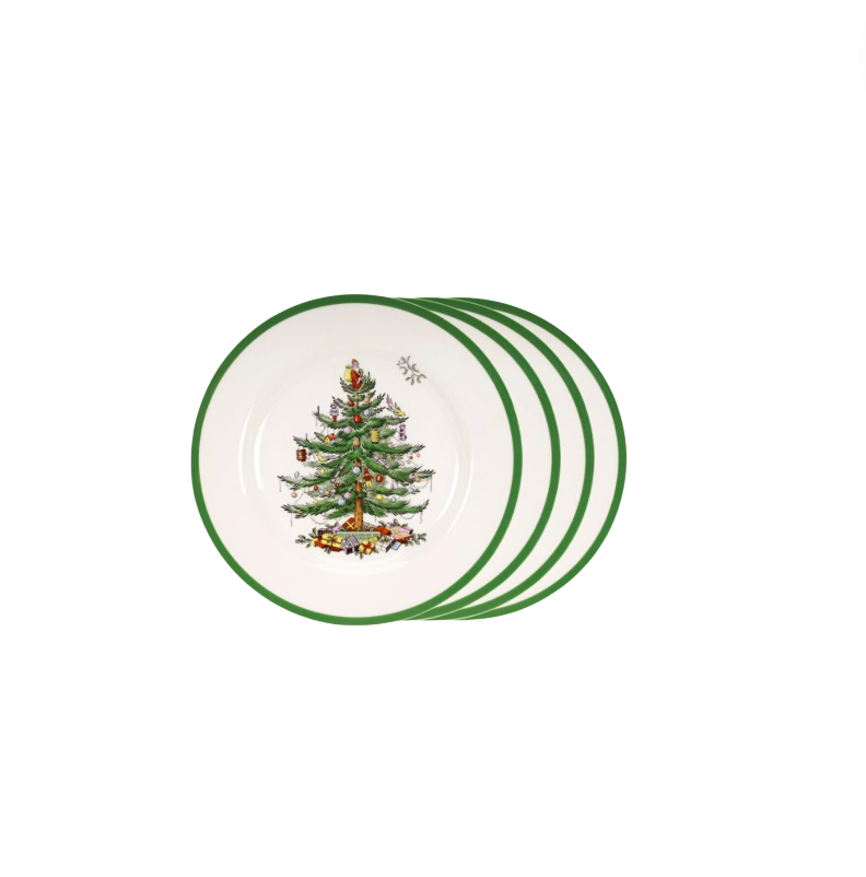 Christmas Tree Salad Plate