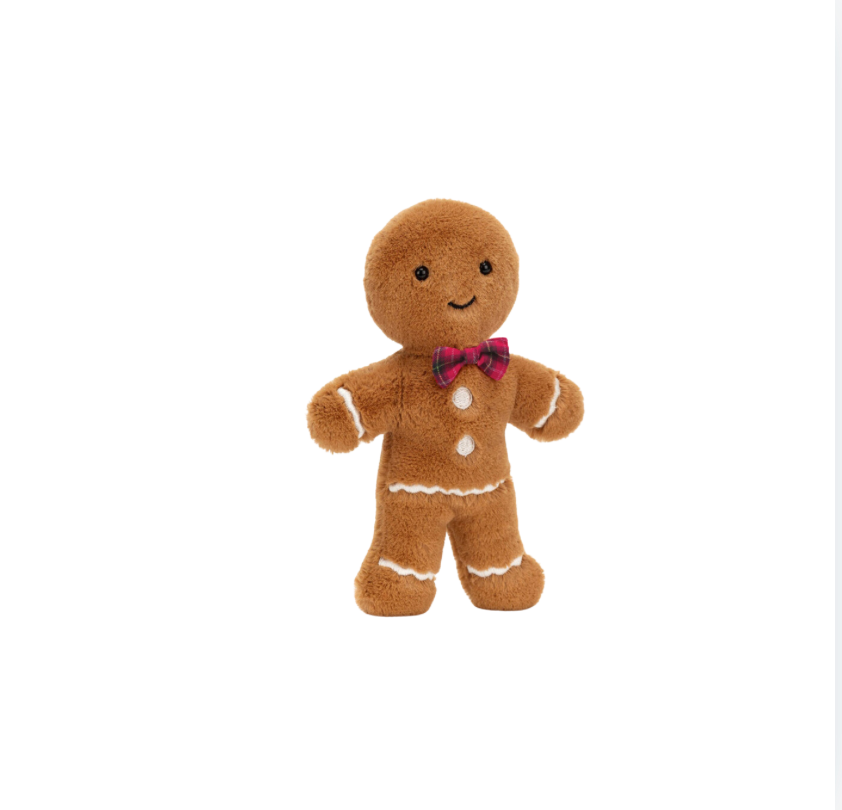 Jelly Cat Jolly Gingerbread Fred