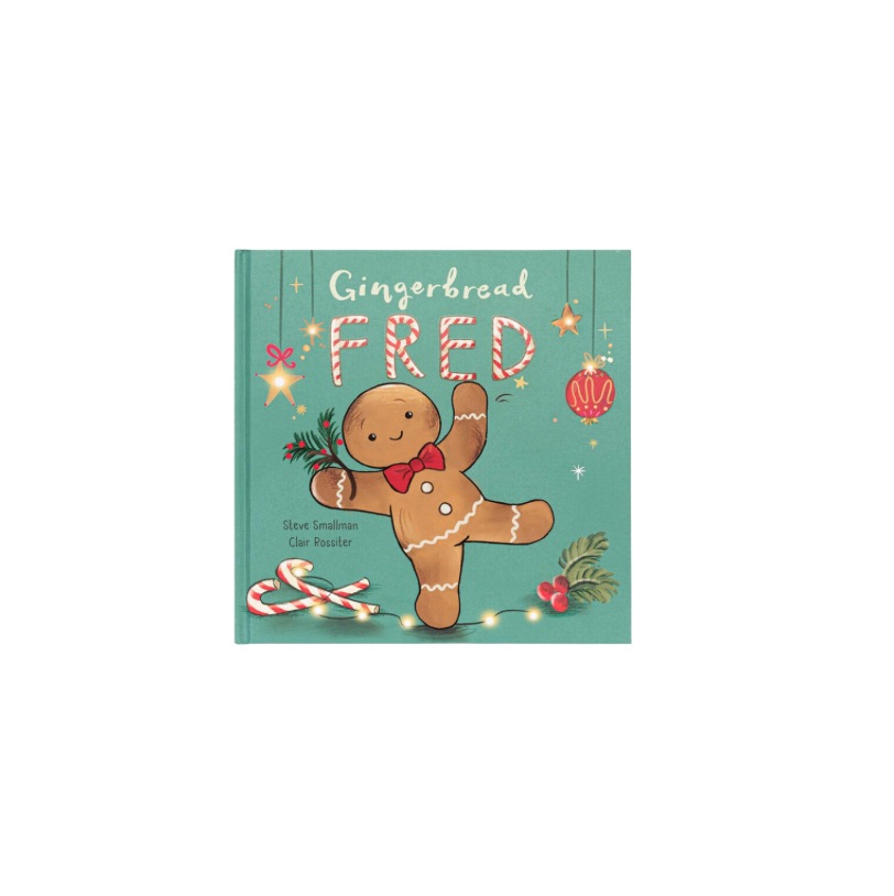 Jelly Cat Gingerbread Fred Book