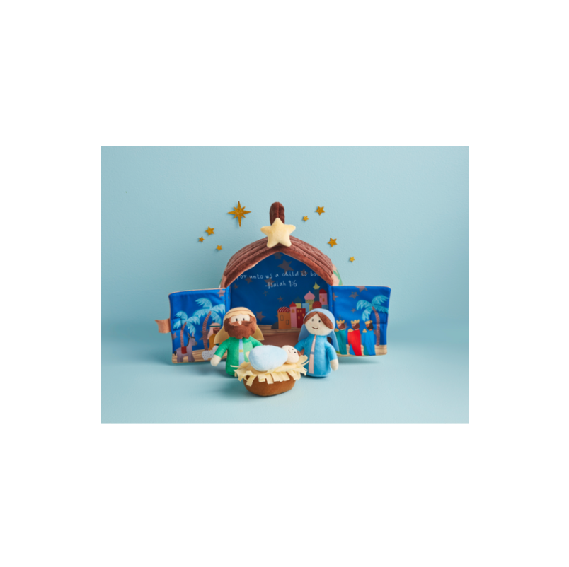 Musical Nativity Plush Set