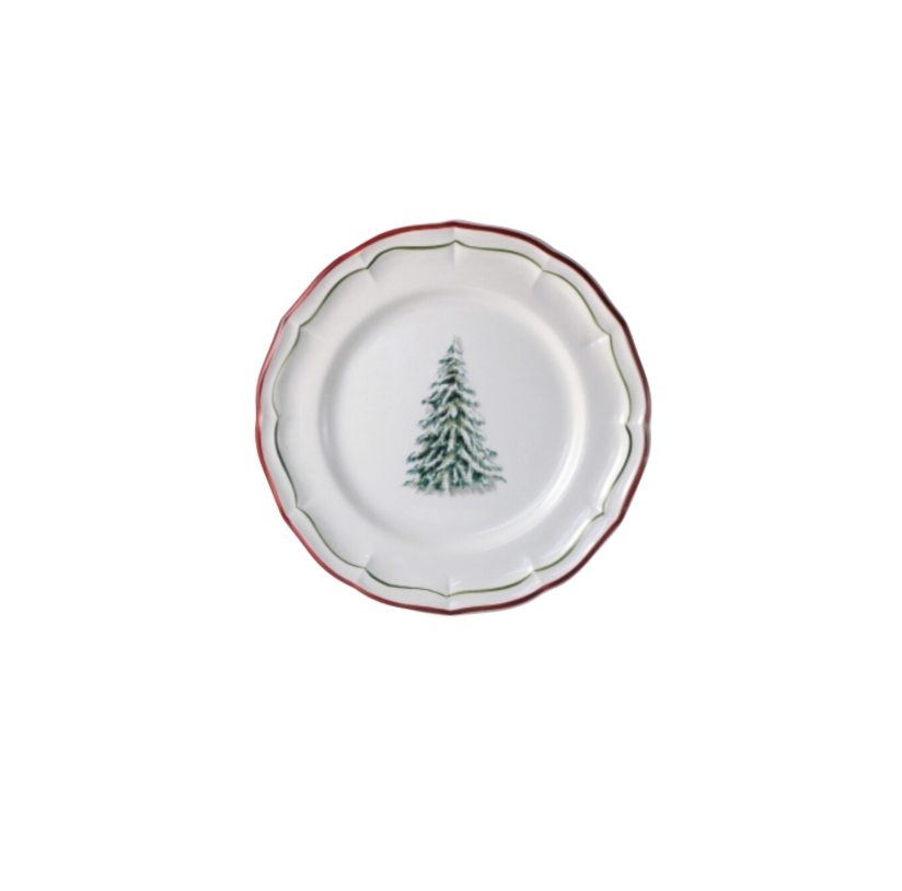 Gien Filet Noel Dinner Plate