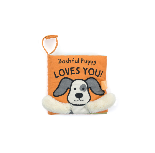 Jelly Cat Bashful Puppy Loves You Book