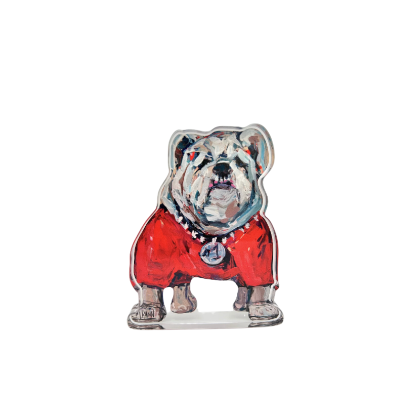 Lauren Dunn Georgia Acrylic Gameday Bulldog