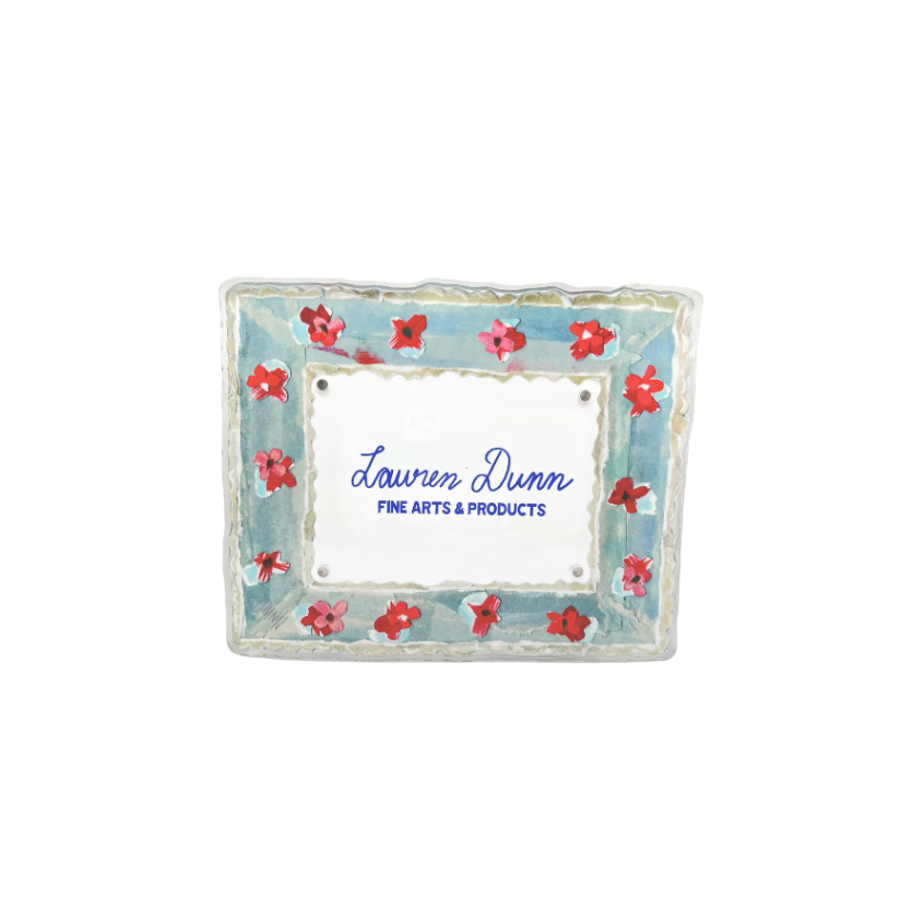 Lauren Dunn Vintage Blue Acrylic Frame