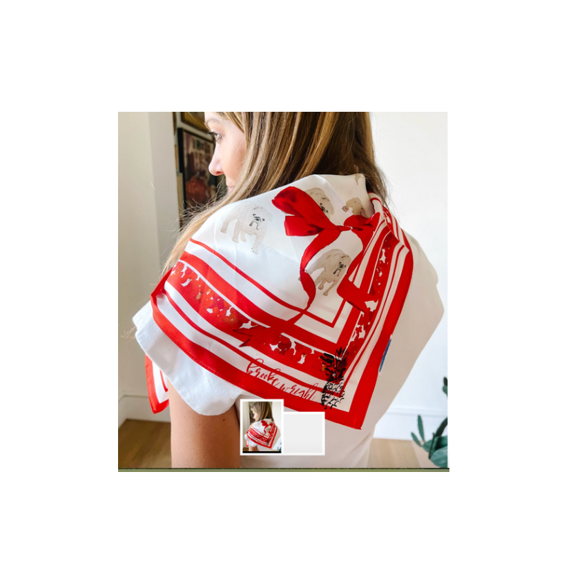 Brooke Wright Bulldog Scarf
