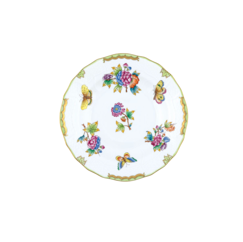 Herend Queen Victoria Multicolor Dessert Plate