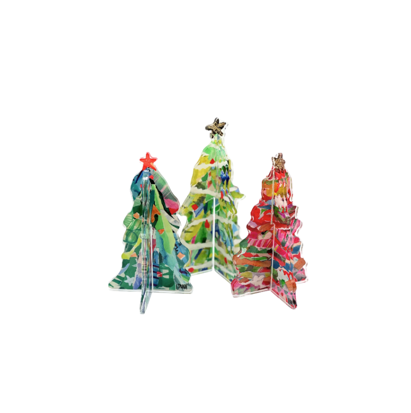 Lauren Dunn 3-D Adorned Christmas Tree