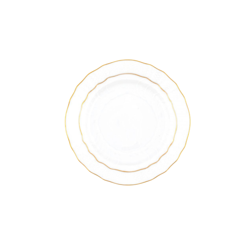 Herend Golden Edge Bread and Butter Plate