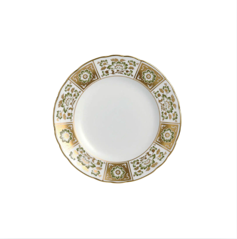 Royal Crown Derby Derby Panel - Green Salad Plate