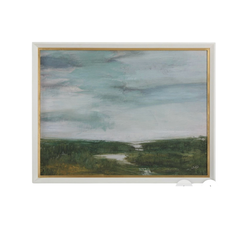 The Path Of The Water Framed Print