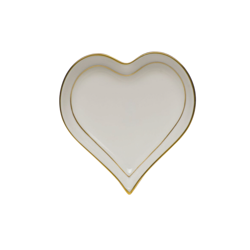 Herend Small Heart Tray