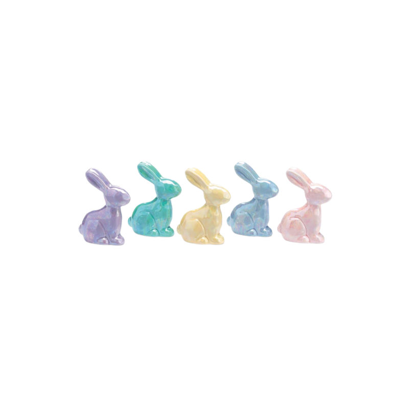 Figurine Pearlized Bunny