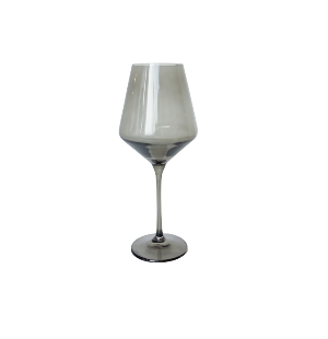 Estelle Gray Wine Glass