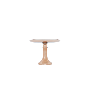 Estelle Amber Smoke Cake Stand