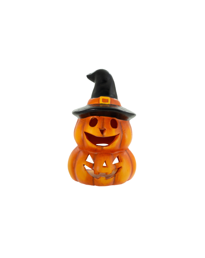 Double Stack Jack O'Lantern Decor
