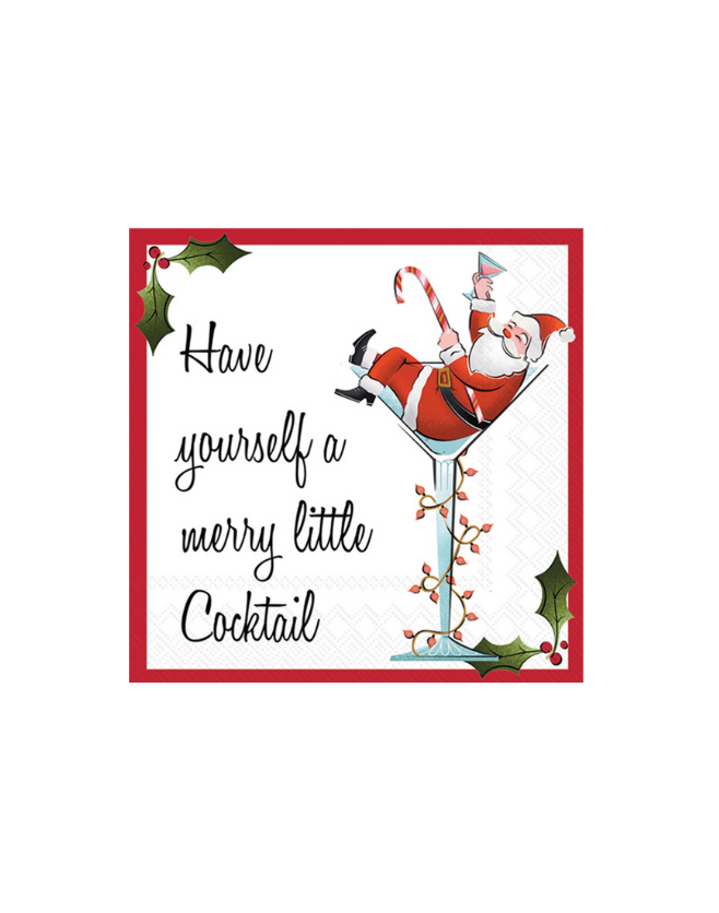 Merry Cocktail Cocktail Napkin