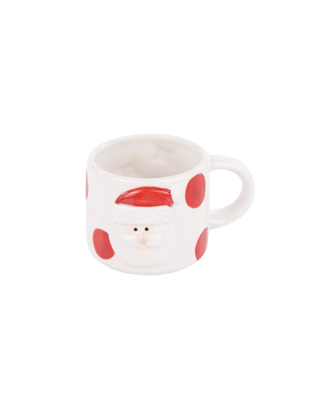 Santa Dots Mug