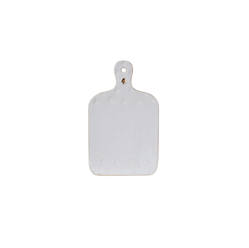 Debossed Stoneware Cheese/Cutting Board
