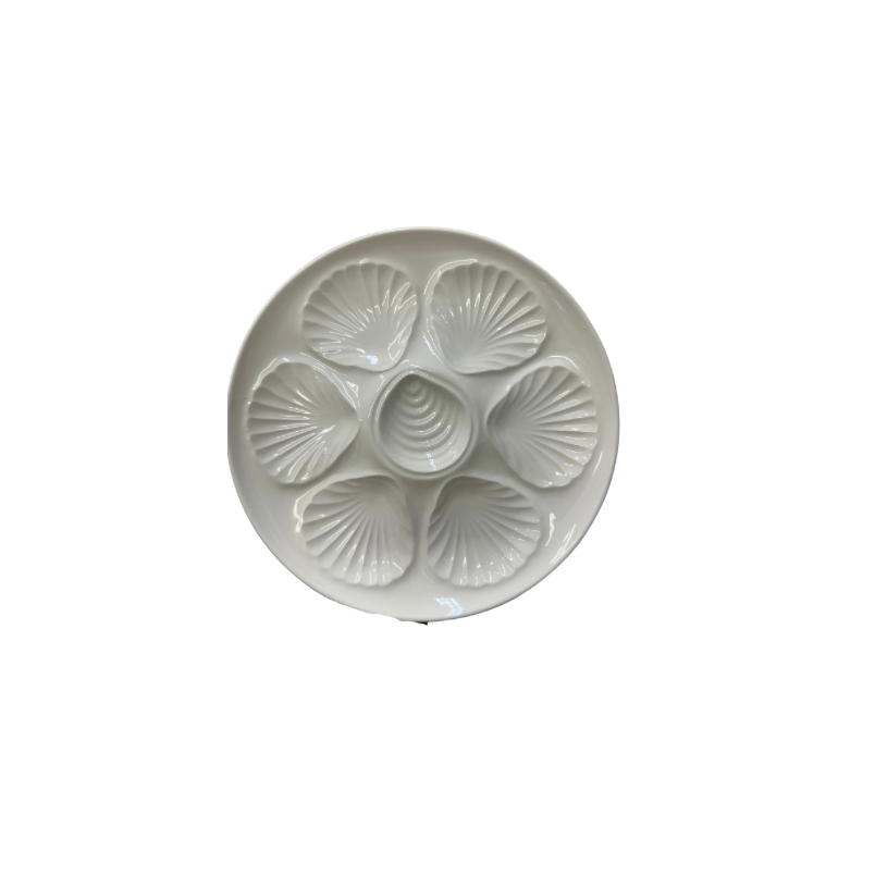White Oyster Plate