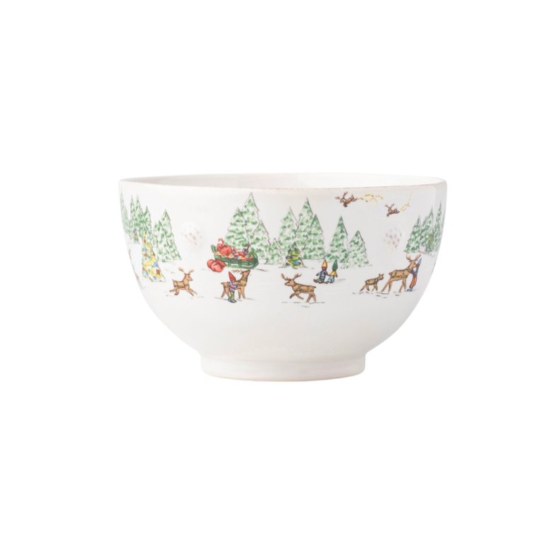 Juliska Berry & Thread North Pole Cereal/Ice Cream Bowl