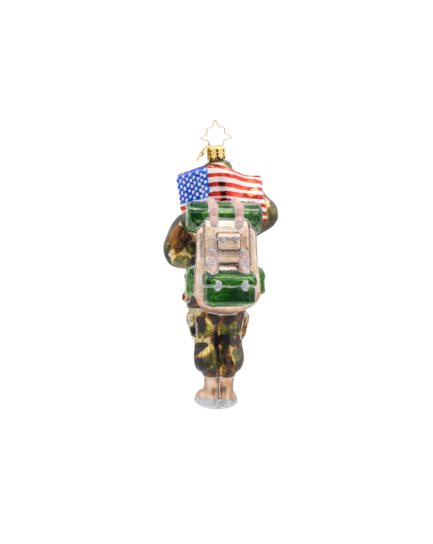 Christopher Radko Yuletide Trooper