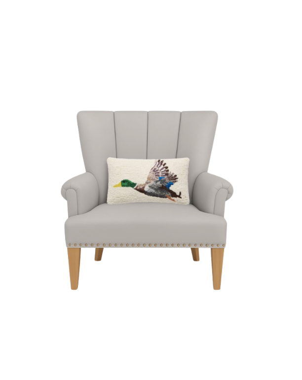 Mallard Flying Hook Pillow