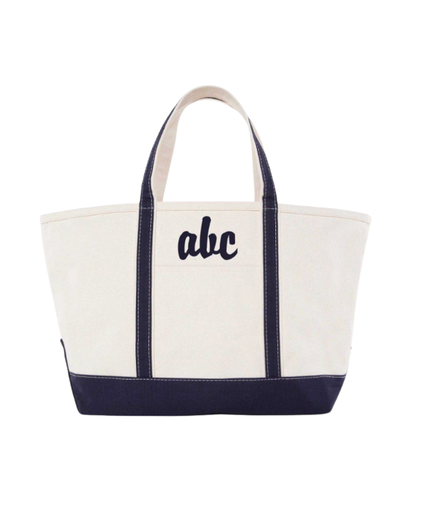 Large Classic Tote with Monogram
