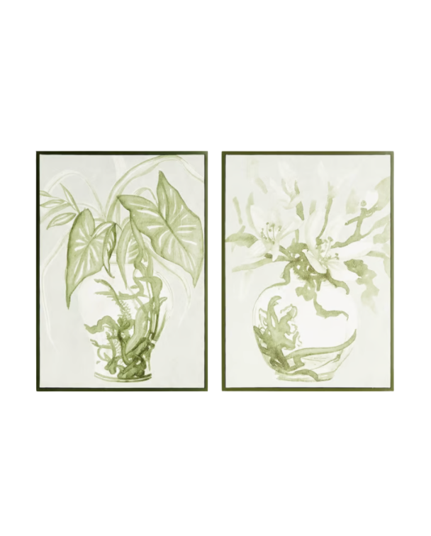 Greenery in Chinoiserie Giclees