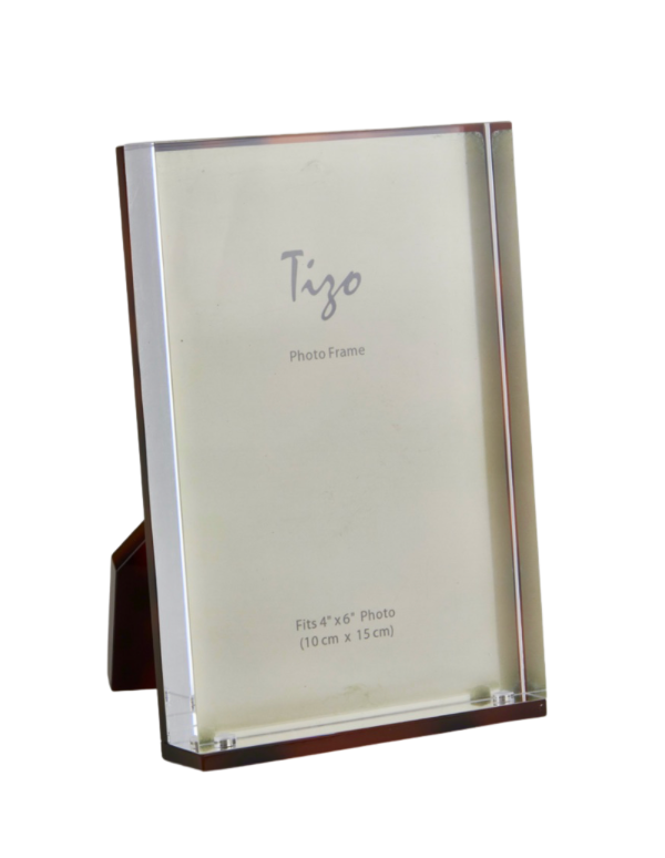 Lucite Tortoiseshell Frame