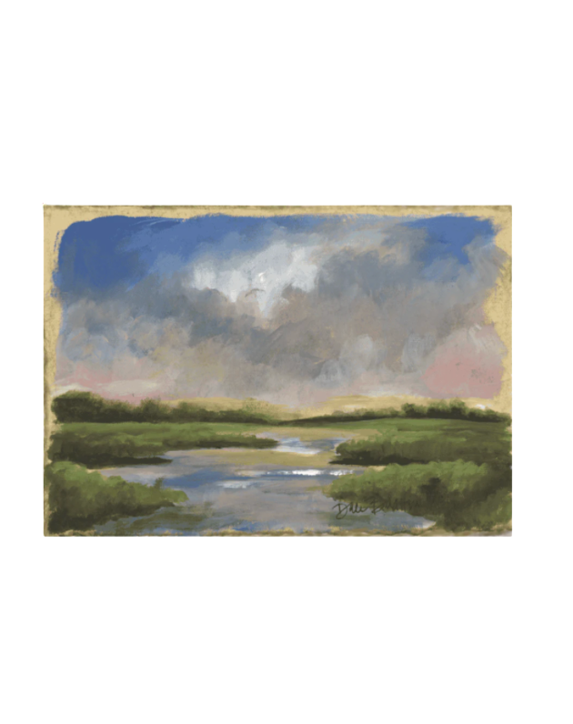 Marsh Landscape Tabletop Art