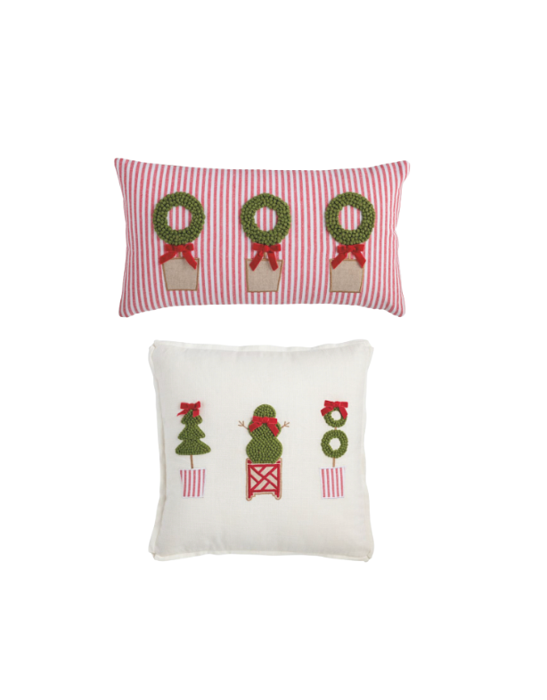 Christmas Topiary Pillows