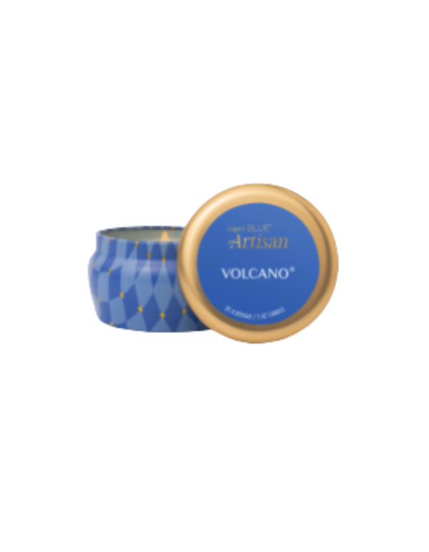 Capri Blue Volcano Artisan Winter Bazaar Mini Tin