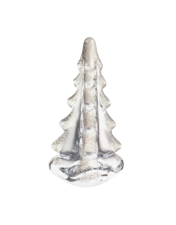 Simon Pearce Snowy Branches Evergreen 4"
