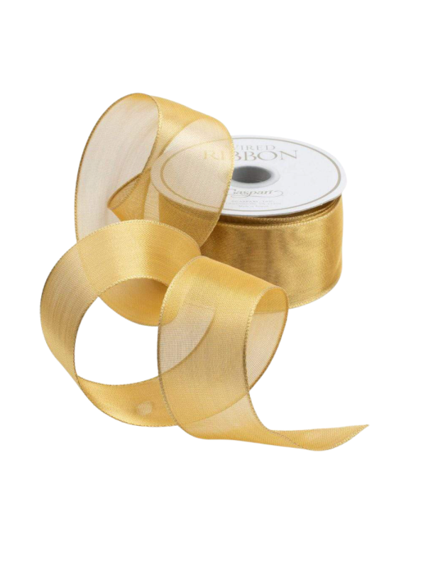 Sheer Gold Ribbon