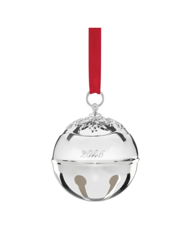 Reed & Barton 2026 Holly Bell Silverplate Ornament