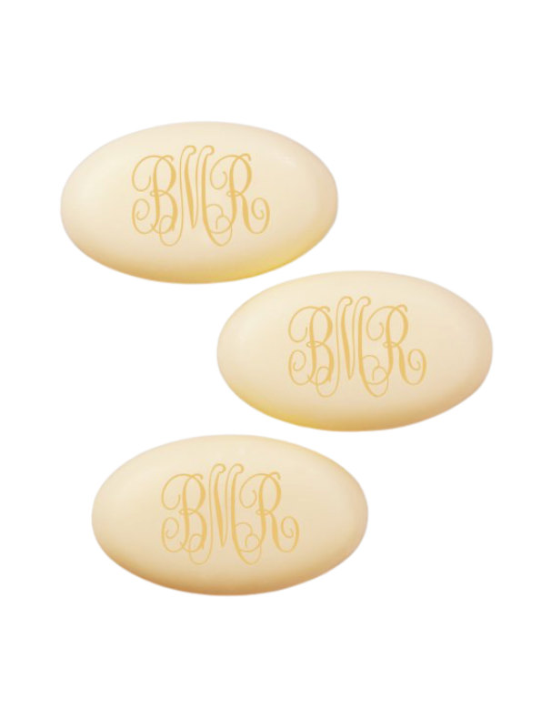 Embossed Graphics Classic Monogram Soap Set