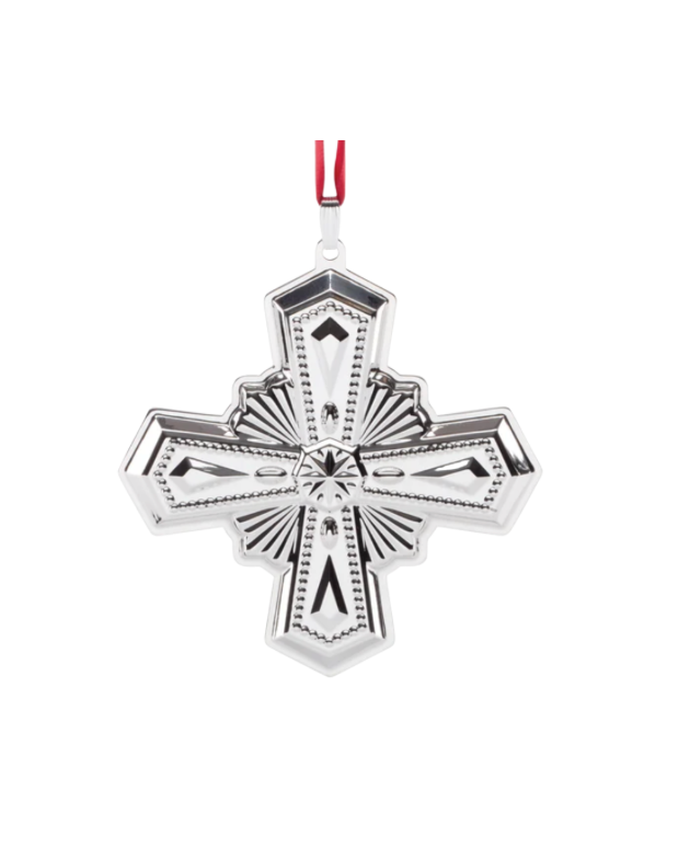 Reed & Barton 2026 56th Annual Christmas Cross Sterling Ornament