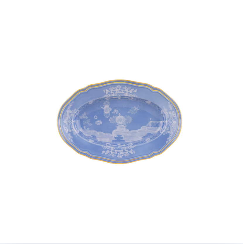 Ginori 1735 Oriente Italiano Oval Pickle Dish