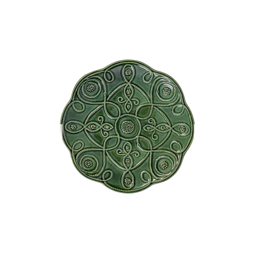 Veronica Beard Jardins De Monde Green Party Plates