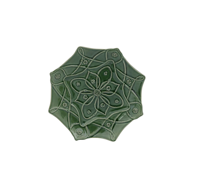 Veronica Beard Jardins De Monde Green Party Plates