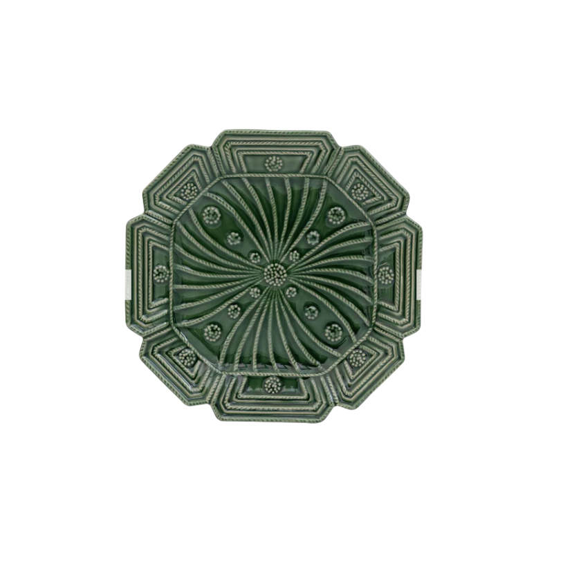 Veronica Beard Jardins De Monde Green Party Plates