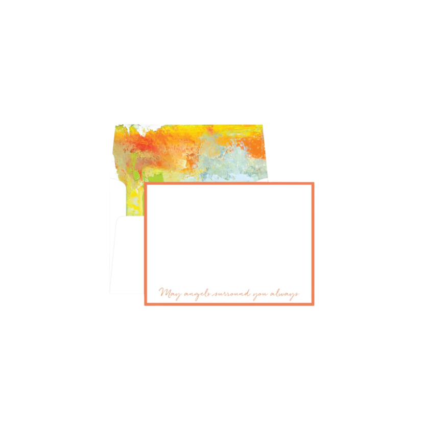 Anne Neilson May Angels Surround You Always Notecards