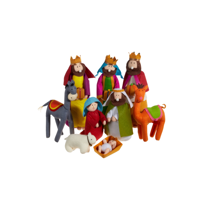 Plush Nativity