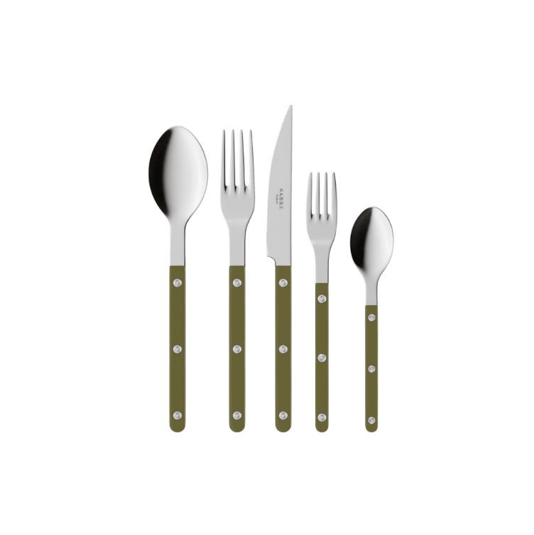 Sabre Paris Bistrot Solid 5 Place Setting